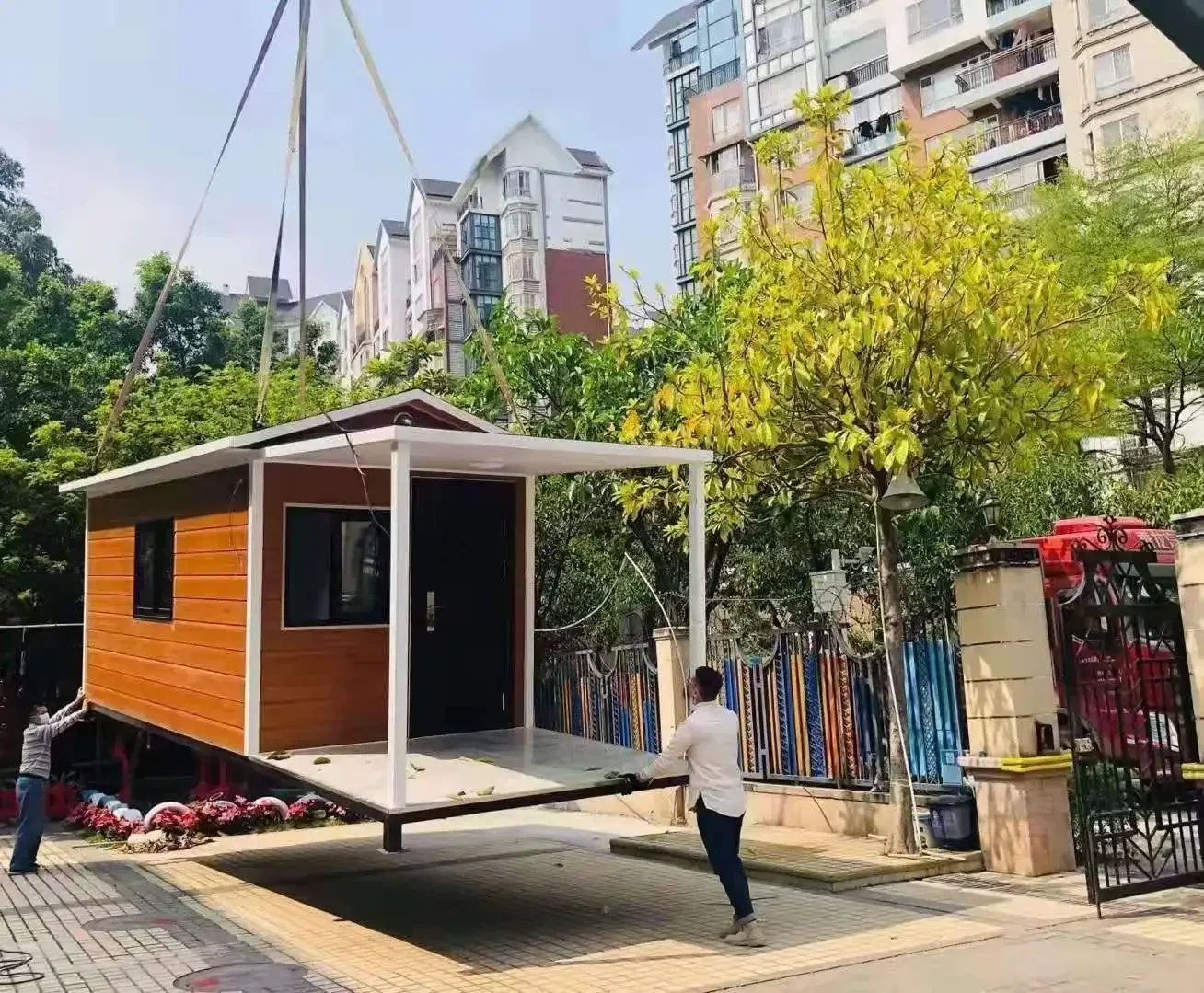 20ft 40 Ft Container  Houses Detachable Folding Expandable Living Foldable Home Luxury Prefabricated Module Homes Price