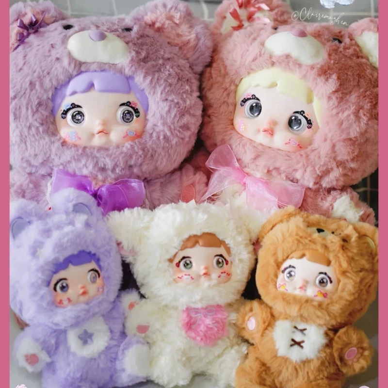 

Nommi Goodnight Bear 400% виниловая плюшевая слепая коробка, мультяшная милая мягкая большая кукла, коллекционный орнамент, игрушка, загадочный подарок, коробка-сюрприз