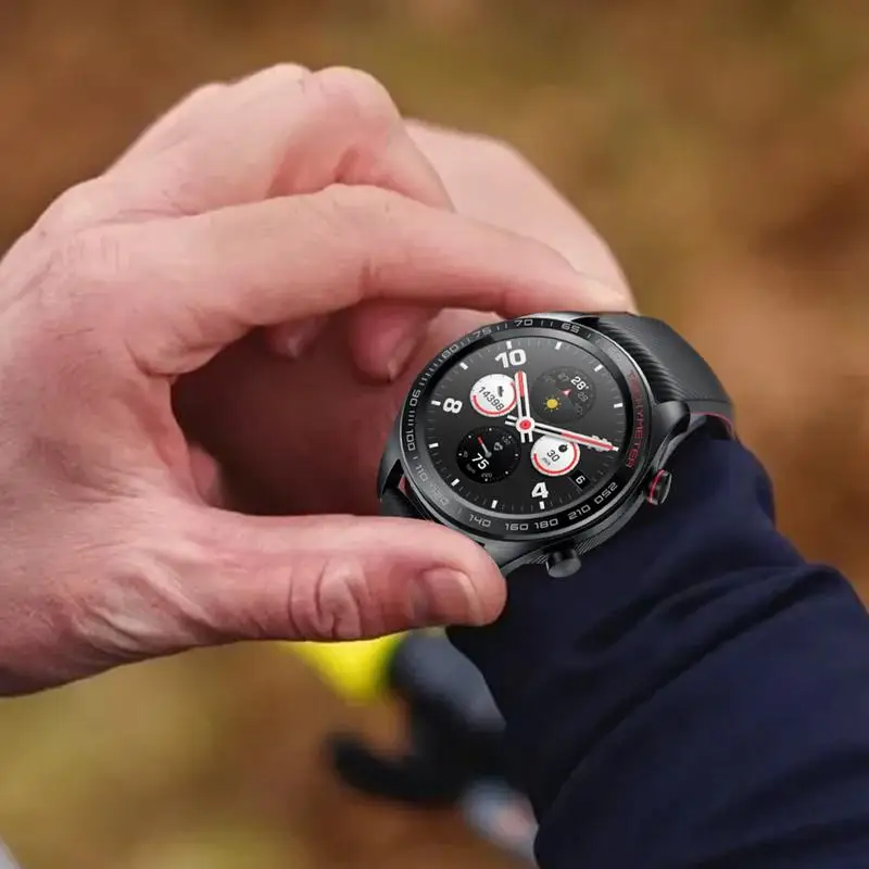 Round Wrist Clock Screen Protector Round Wrist Clock Screen Film In Tempered Glass High Definition Film To Extend Wrist Clock