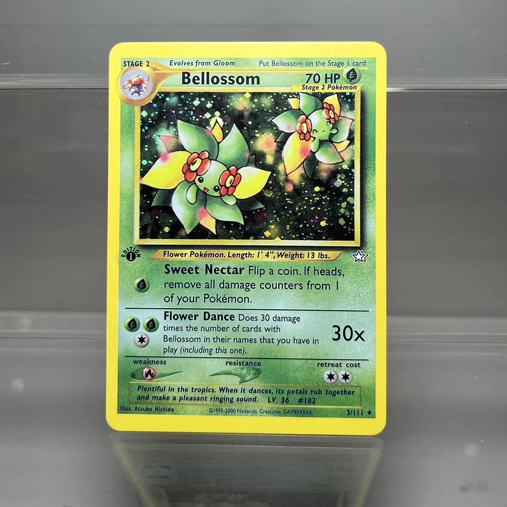 PKM Proxy Cards Classic 1996 1. Auflage Mewtwo Gyarados Alakazam Cards Collection PTCG Neo Genesis Folienkarte