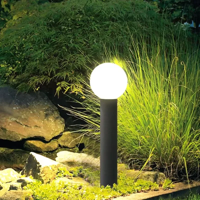 LED Garden Light Outdoor Waterproof IP65 Lawn Lamp for Villa Landscape Lighting Durable PC Material Yard Decoration Fixture