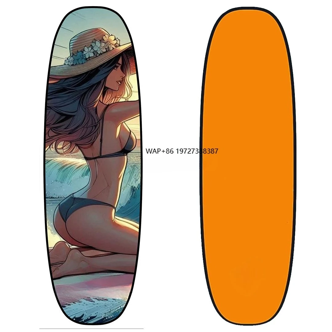 

Surfstage Surfing Kits Custom 40'' Colorful Indoor Surfboard, Lightweight Carbon Fiber Adult Surfing Stand Board