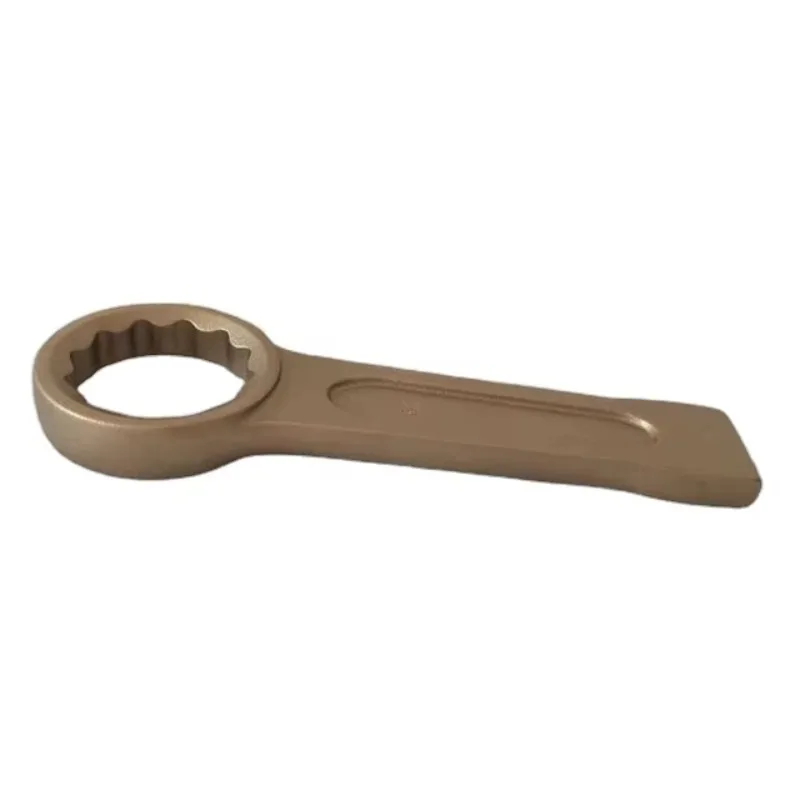 Strumenti non scintillanti Chiave ad anello per smorzamento in bronzo di alluminio 34 mm adatta a vari campi