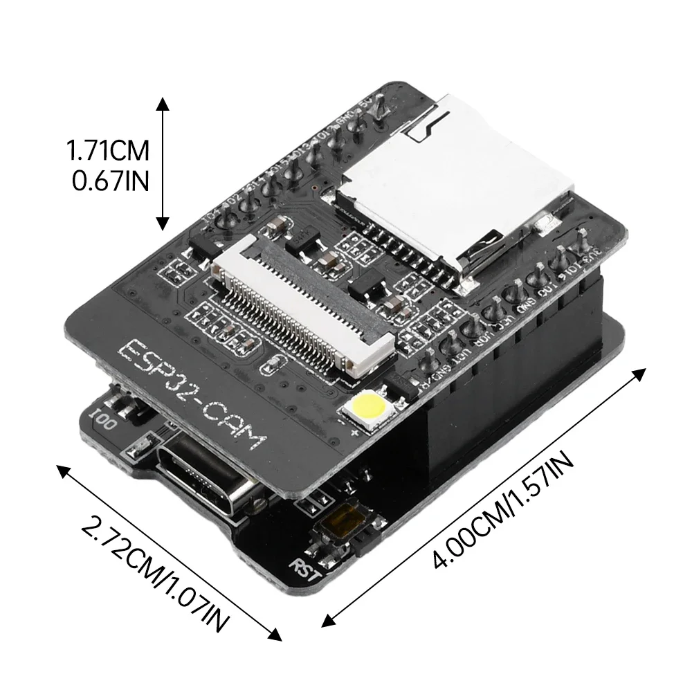 2.0MP ESP32-S Module OV2640 Camera Module Expansion Module ESP32-CAM WIFI BT Development Board Ultra-low Power Consumption