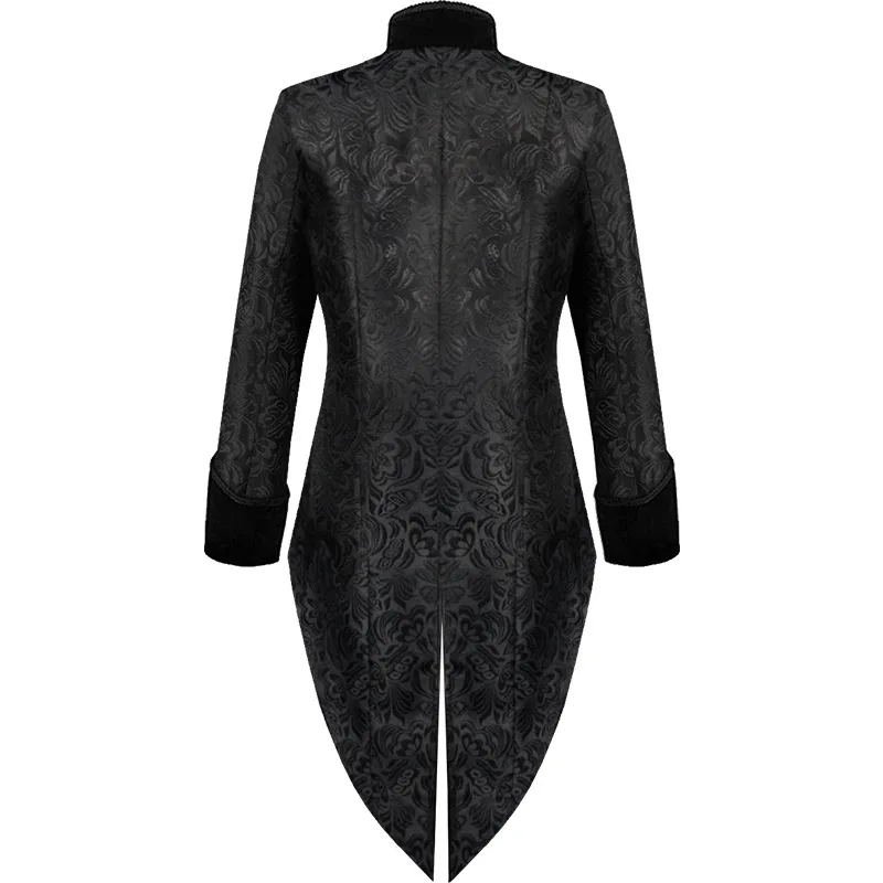 Manzhixin 202 Nowy Punkowy Styl Halloween Odzież Męska Średniowieczny Frak Retro Garnitur Męski Kostium Halloween