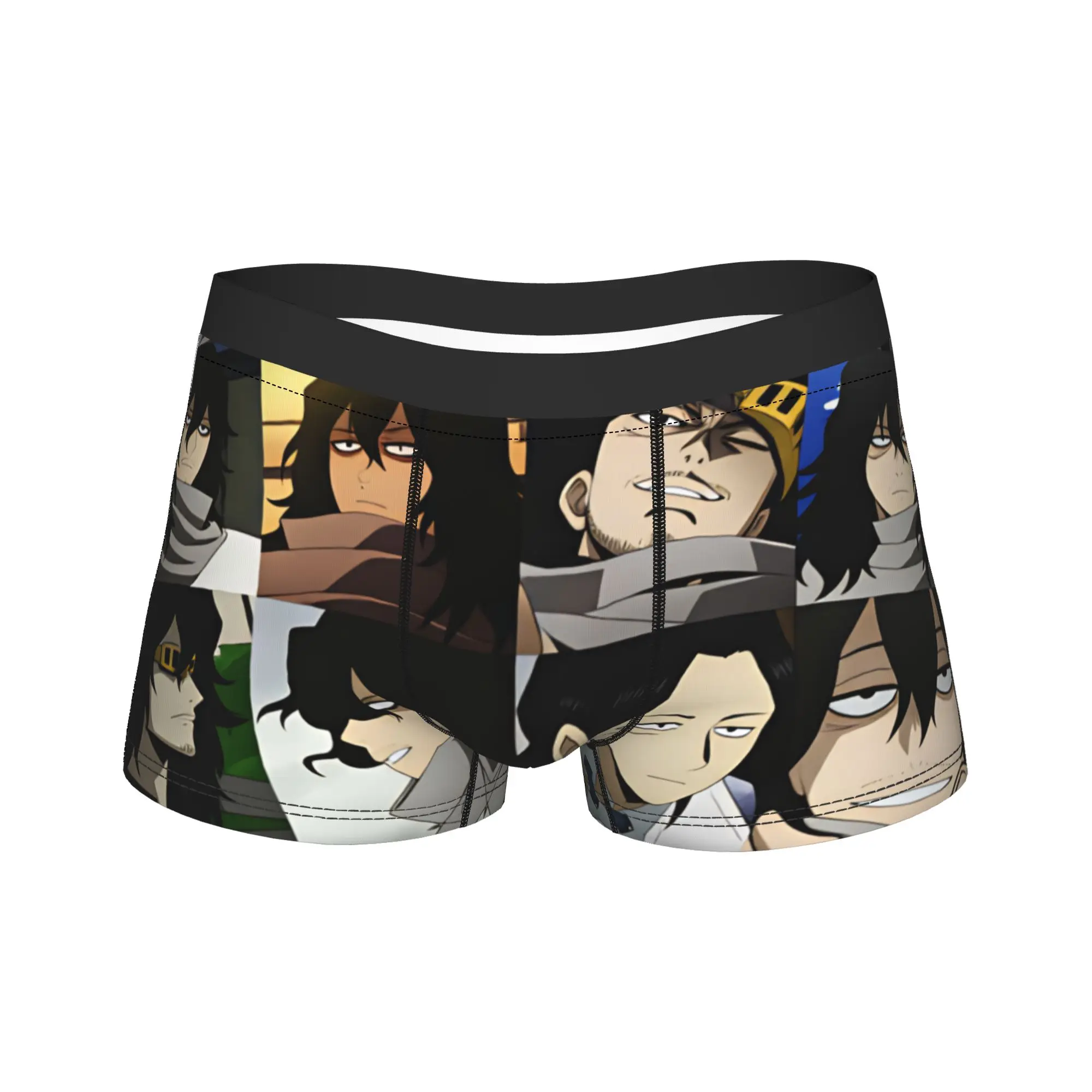 Aizawa Shota  Boxershorts  Pouch Underwear Hot Sale Custom DIY Boxer Brief Classic Male Panties Large Size