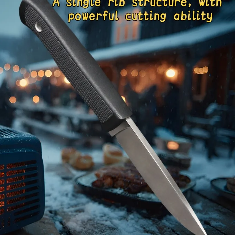 شفرات ثابتة عالية الجودة، سكاكين خارجية، سكاكين بقاء البرية، تستخدم للمشي لمسافات طويلة، واستكشاف تسلق الجبال، والتخييم في الهواء الطلق #3