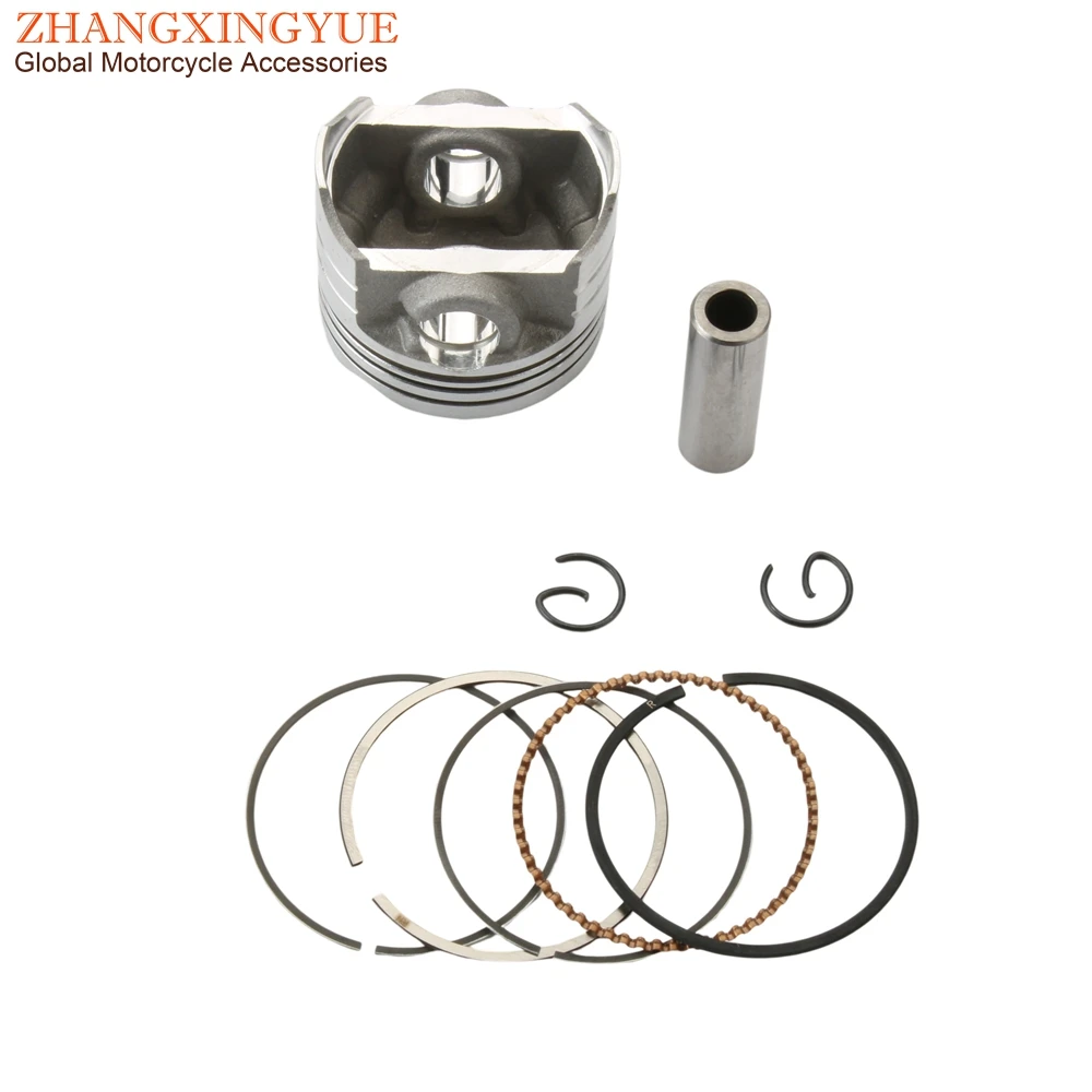 Scooter 38mm Piston Kit For Yamaha YW50FX Zuma XC50 Vino BX50 Gear CE50 Jog NS50F Aerox 4 XF50 50cc 4T 5ST-E1631-00 10B-E1603-00