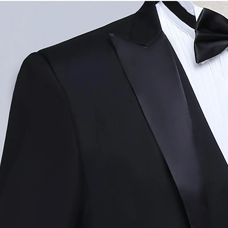 Mens Tuxedo Tailcoat Formal Dress Suits Swallow Tail Coat Navy Blue Male Jacket Suits Party Wedding Dance Magic Performance