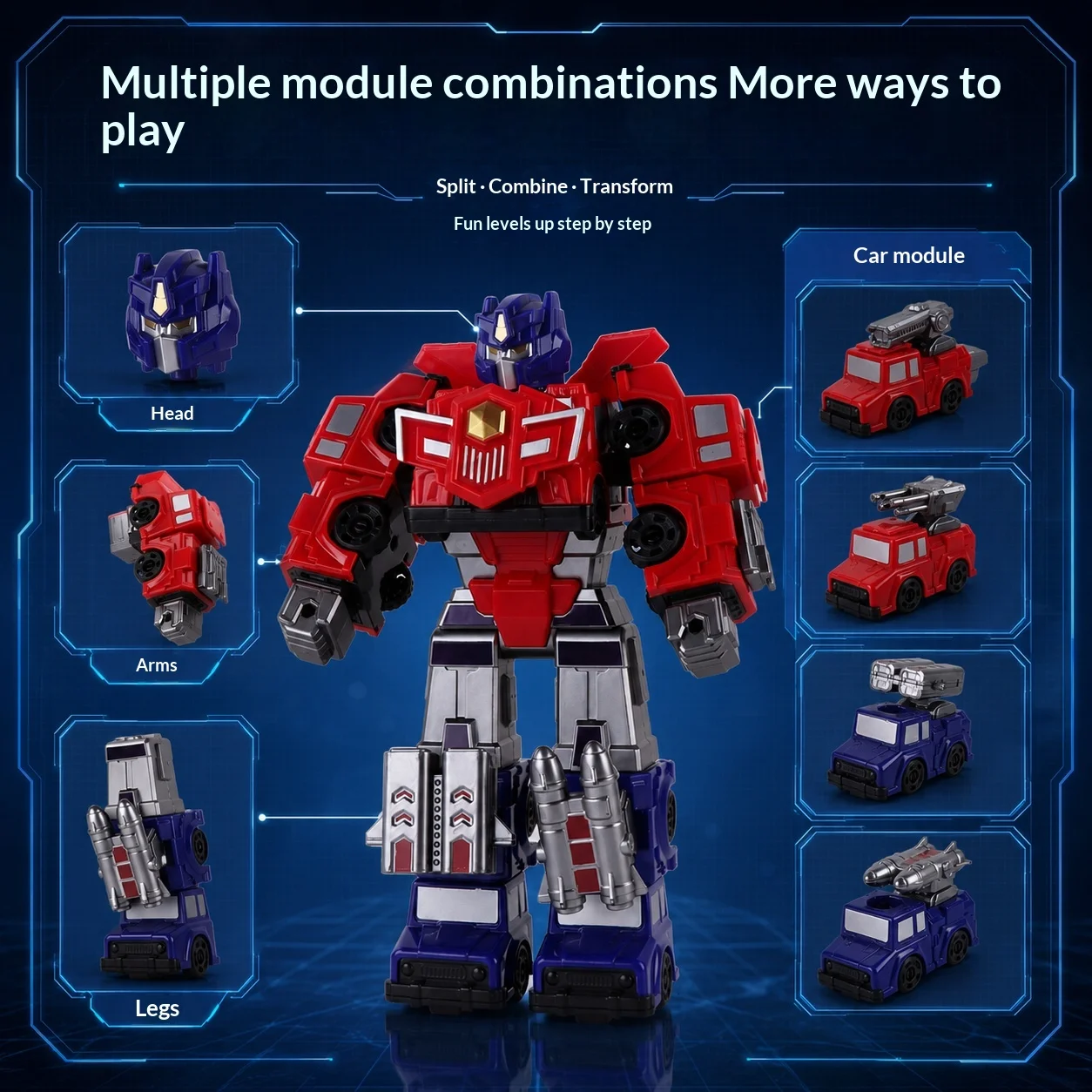 Magnetic assembly educational - Model Kit Mecha review and price