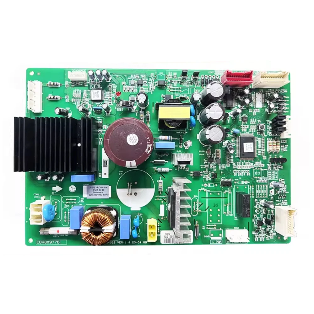 Refrigerator Motherboard, PCB Control Board, Model Number EBR80977659, EBR809776, For Brand LG, Original