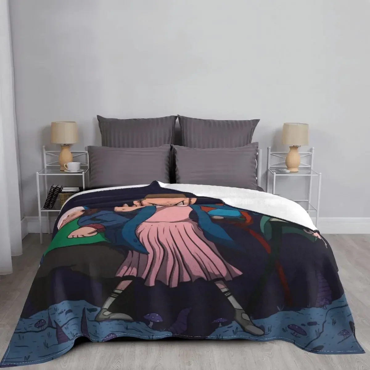 

3D Print Cartoon Baby Blanket Anime Pattern Fashion Graphics Creative Daily Soft Cozy Beds Birthday Gift Trendy Throw Blankets