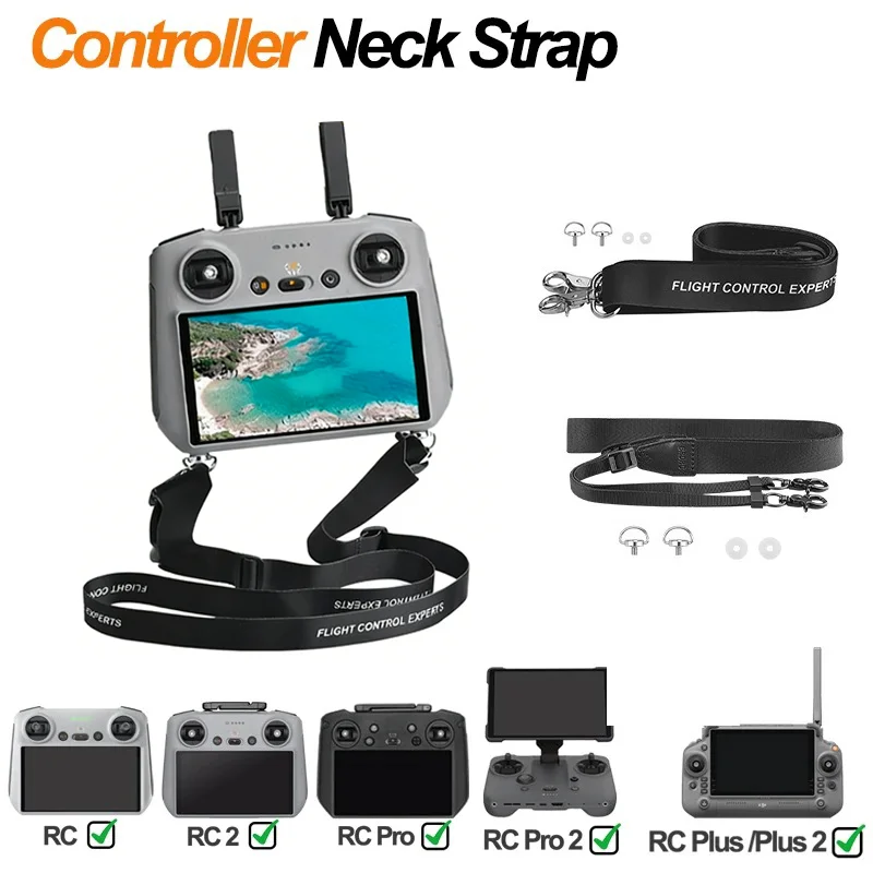 

Anti‑drop Remote Control Lanyard Neck Strap for DJI RC Pro RC 2 Air 3S Mini 5 Pro Mavic 4 Pro Neo Drone Accessories