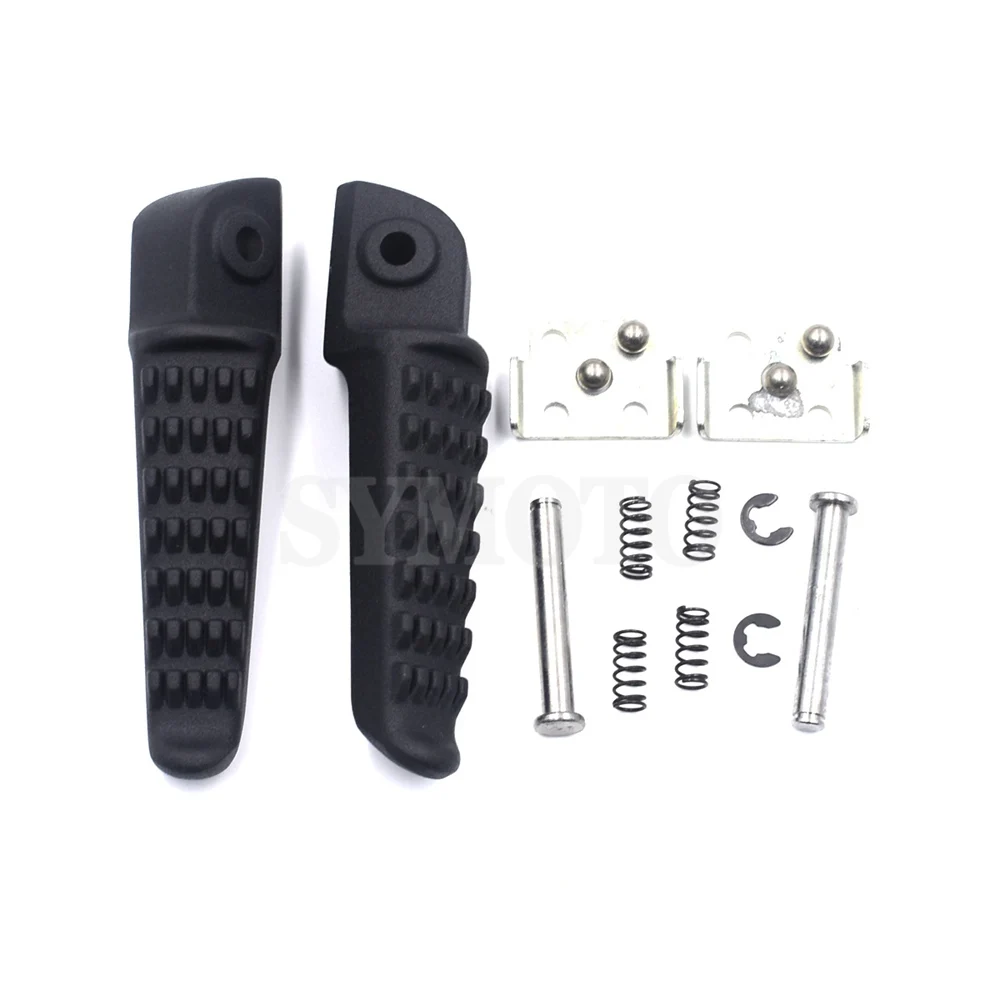 Motorcycle Front Rear Footrest Foot Pegs for Kawasaki Ninja ZX6R 9R 10R 12R ZX636 EX650 ER6F ER6N 650R Z750 1000 1000SX ZZR1200