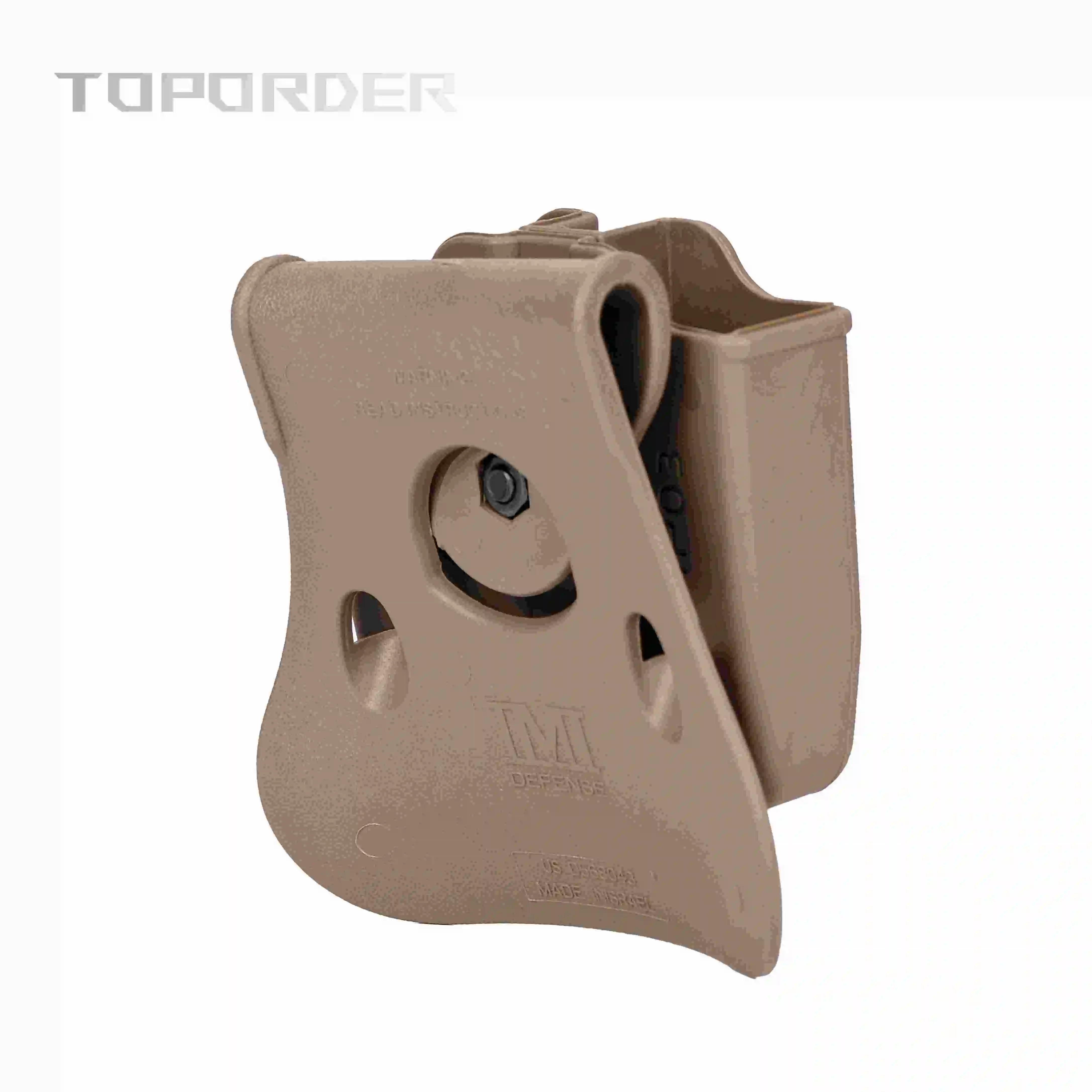 Funda táctica para pistola Glock, adecuada para Glock G17, G19, G22, G23 9mm doble revista bolsillo caza al aire libre