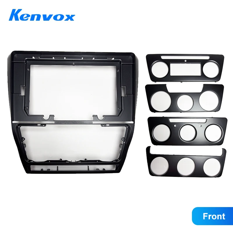 KENVOX Car Android Radio Frame For Skoda Octavia 2 A5 2008 2013 10 inch 2DIN Fascia Stereo Panel Harness Wire Canbus Box Cord - view 3