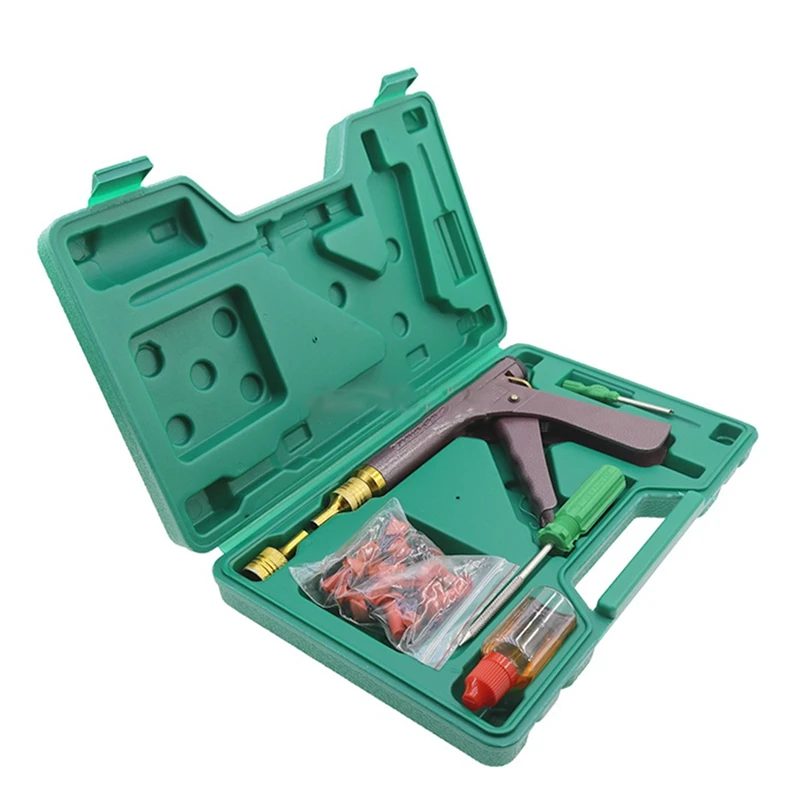 Car Tire Repair Tool Tire Repair Kit Auto Bike Tire Repair Puncture Plug Garage Motorcycle Wheel Vacuum Kit,Radial Rubbe-ABAM view 4