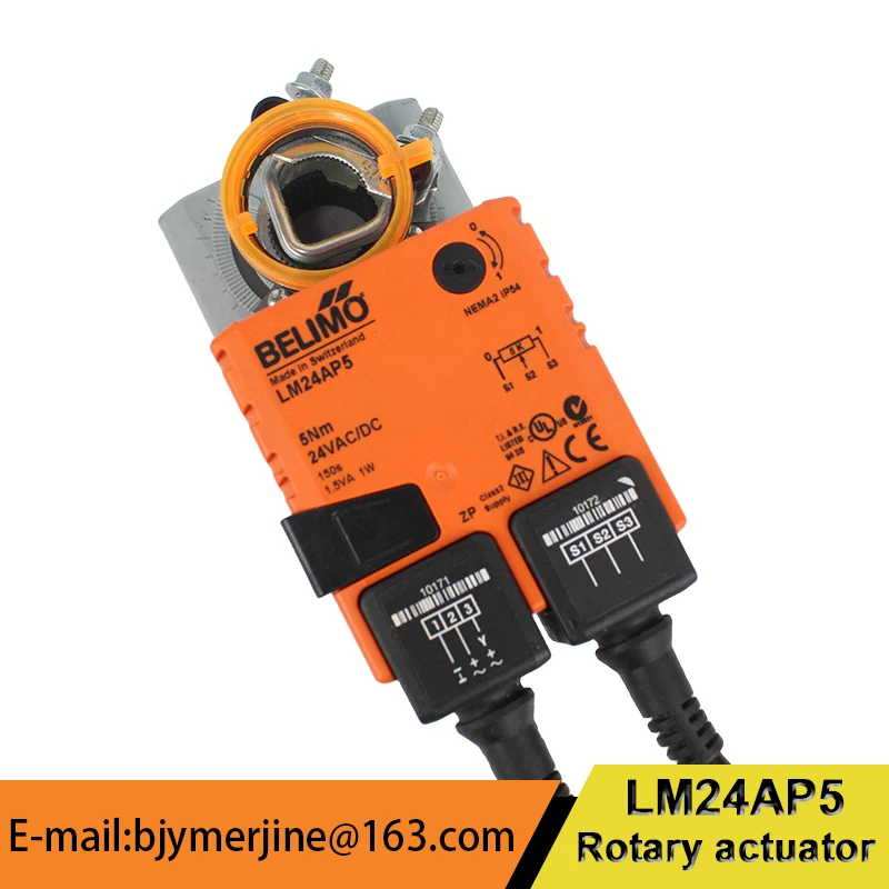 BELIMO LM24AP5 Open/close Valve actuator 5Nm AC24V DC24V 3-point HVAC Systems in stock original CE IP54