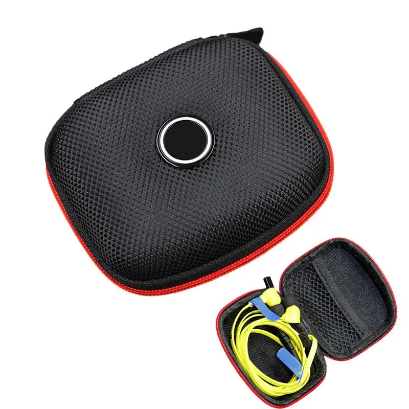 Estuche de transporte para auriculares, bolsa de viaje protectora dura EVA, absorción de impactos, Mini contenedor de Cable, organizador electrónico para teléfono