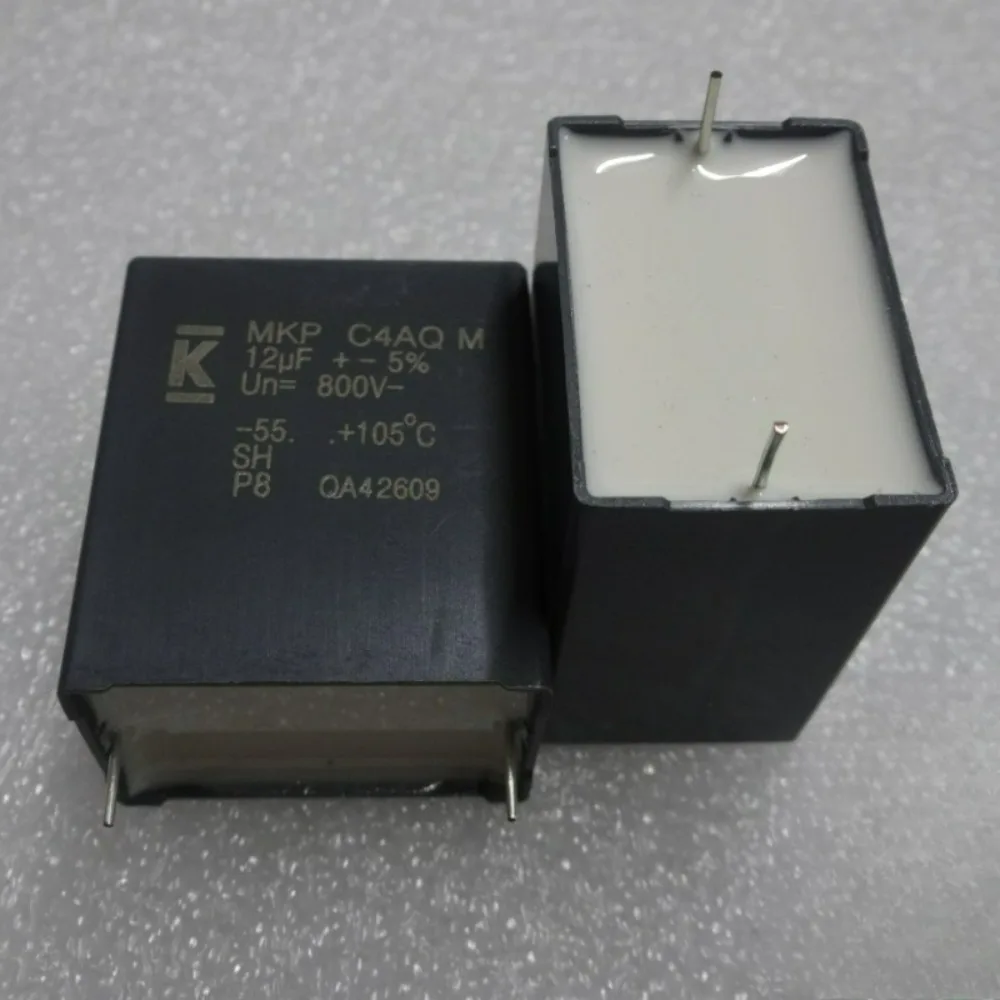 1PCS MKP C4AQ 12uf 800V 126 J brand new 27.5 mm non-inductive absorption protection film capacitor