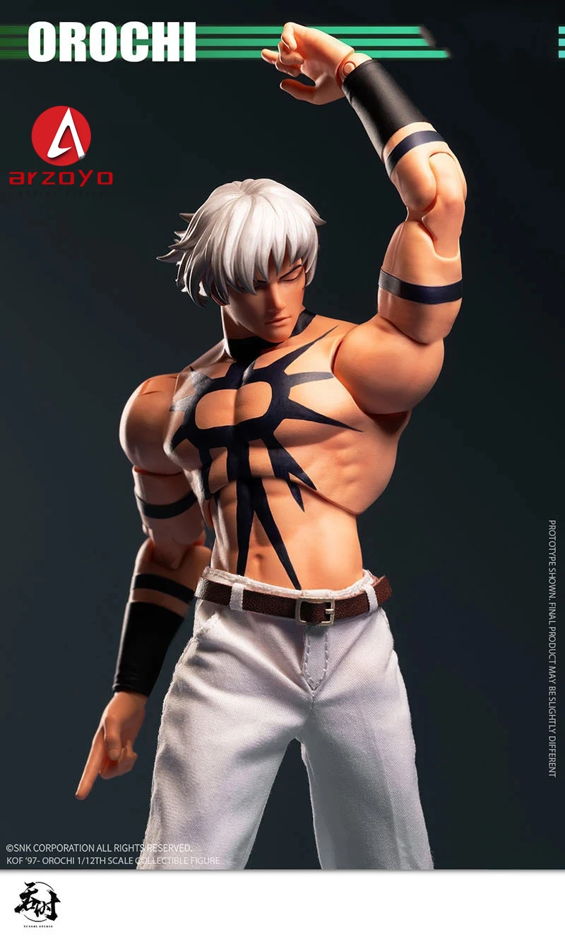 TUNSHI STUDIO TS-015 1/12 Orochi مزدوج الرأس عمل الشكل 17 سنتيمتر الذكور الجندي تمثال نموذج مجموعة كاملة لعبة تحصيل