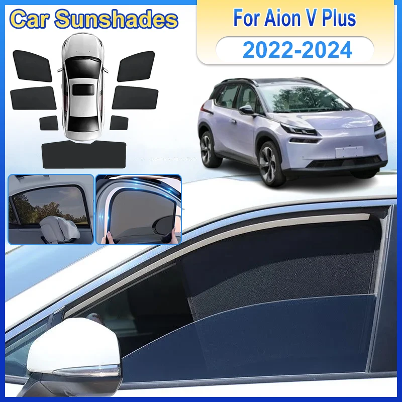 

Sun Visor For Aion V Plus 2022 Accessories 2023 2024 Anti-dirty Cover Sun Coverage Sunscreen Window Visor Sun Shades Auto Part