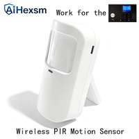 NEW Wireless PIR Infrared Detector White 433MHz EV1527 Human Motion Sensor For Smart Home Security Burglar Alarm System