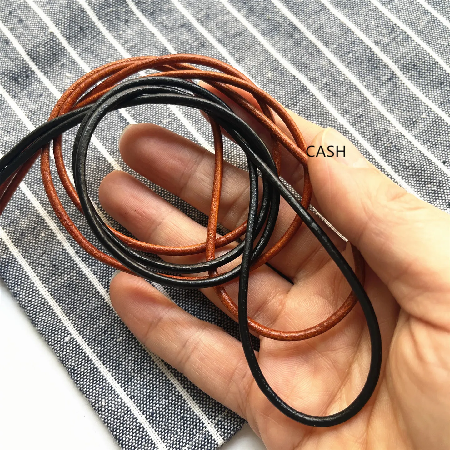 Soft PU Leather Lanyards Anti-lost Cord Neck Strap For Id Pass Card Badge Gym USB keys Mobile Phone Holder DIY Hang Rope
