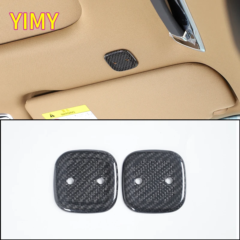 لاند روفر رينج روفر فوغ L460 2023 2024 2025 ريال ألياف الكربون سقف السيارة القرن غطاء الزخرفية 2 قطعة #4