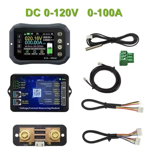 KG160F/KG140F/KG110F Coulomb Counter Battery Capacity Detector Lithium Iron Phosphate Lithium Voltage Current Power Meter