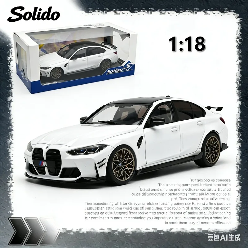

Solido 1:18 BMW M3 G80 PERFORMANCE 2024 Simulation Alloy Car Model, Boys' Holiday Gift Toy, Adult Collection Decoration Piece.
