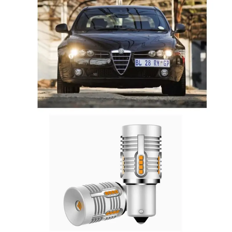 Fog lamps lights For ALFA ROMEO 159 939 sedan sportwagon parking front rear turn stop Back-up bulb Car Led Lamp Canbus 2pc