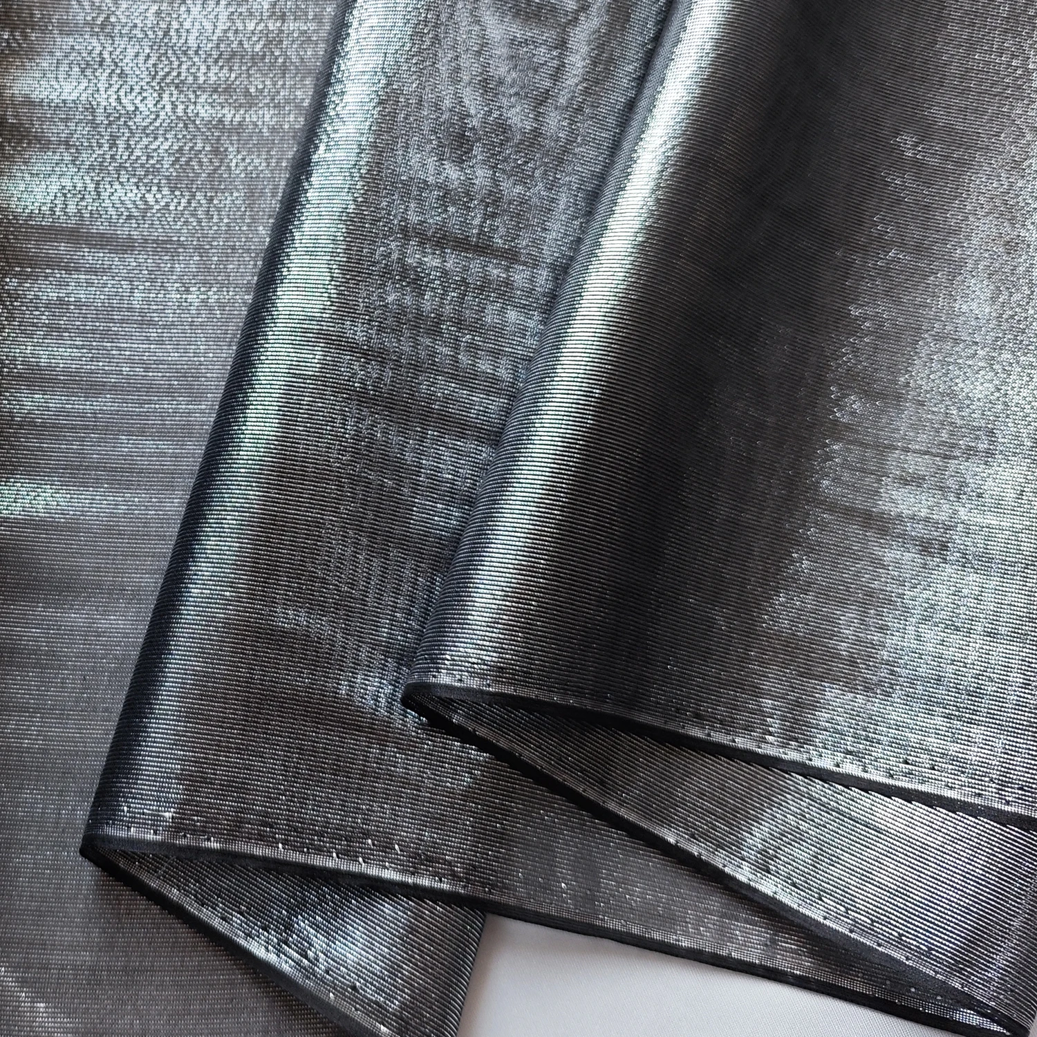 

Ширина 54 дюйма, черная, серебристая, металлическая шелковая ткань, марля, парча, шелковый материал, свадебная сцена