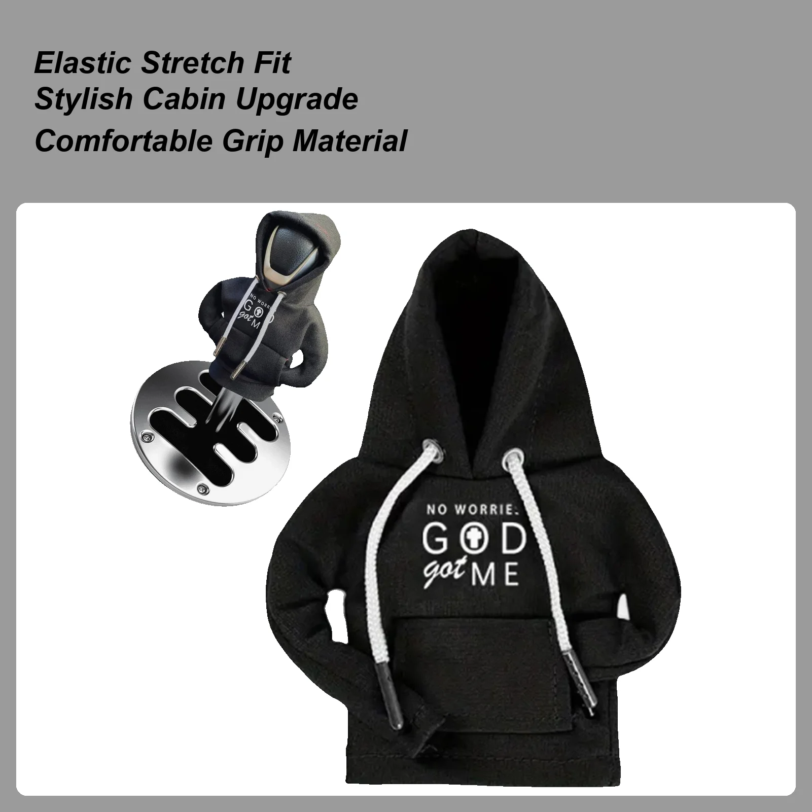 Car Gear Shift Cover Elastic Soft Dust Proof Cute Decor Mini Clothes For Gear Shifter For Women Men Driver Adults Halloween