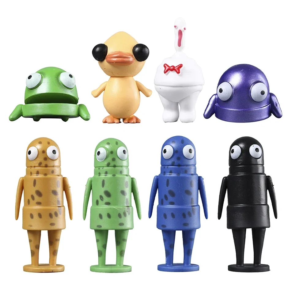 

Set of 8 R.E.P.O. Repo Characters PVC Figurine Dolls Model Figure Toys Christmas Gift
