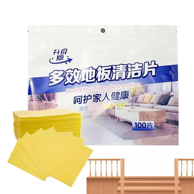 Floor Cleaning Sheets For Mopping Multifunctional Floor Cleaning Tablets Sheets Floor Cleaner Sheets Compact Scented