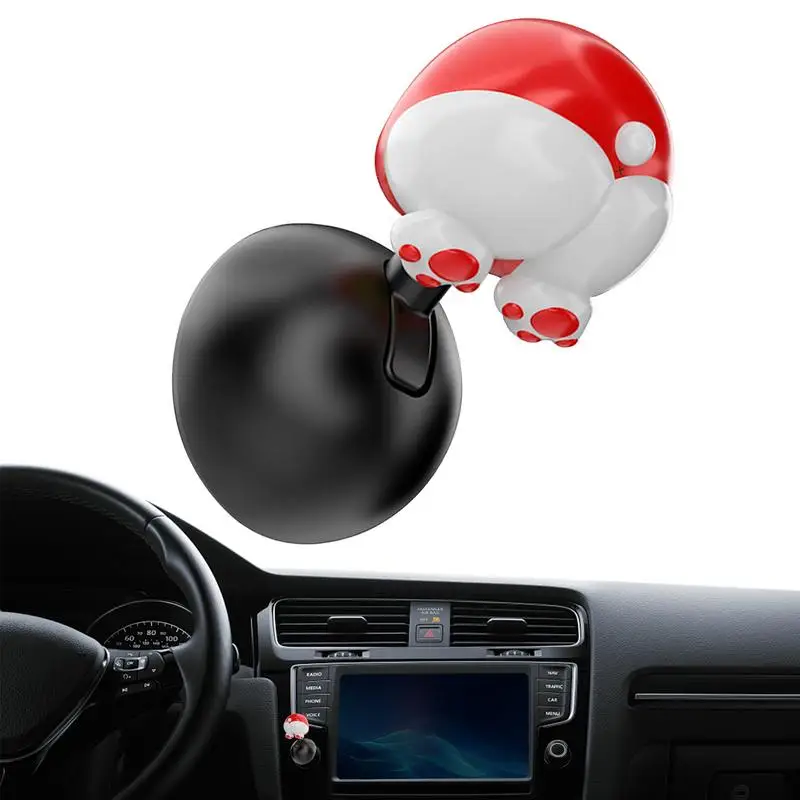 

Car Push To Start Button Rocker Cartoon Design Push Start Joystick Alloy Car Accessories Push Start Button Push Decorative