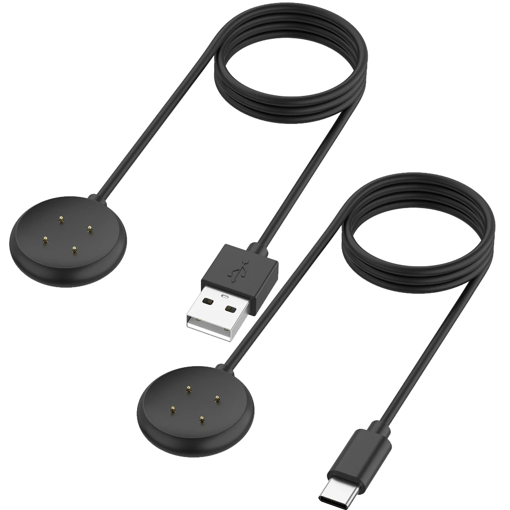 Cable de carga rápida tipo C/USB de 100cm para Google Pixel Watch 2, soporte de Cable de carga para Google Pixel Watch 2, base adaptadora de cargador