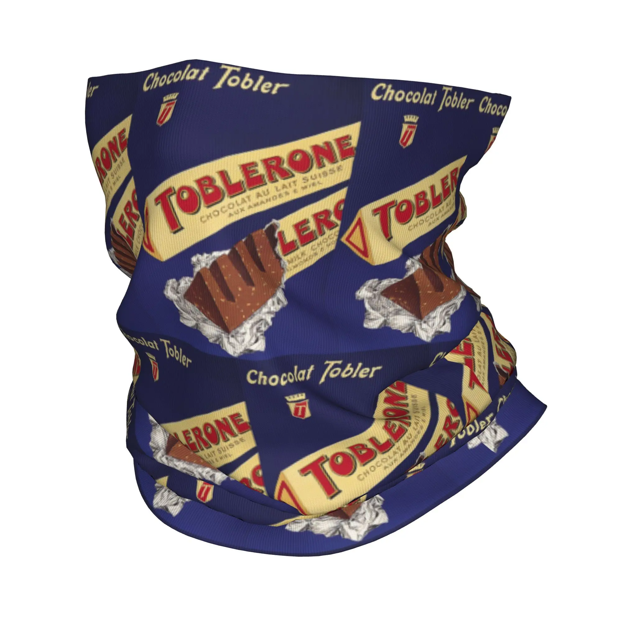 Chocolat Tobler Toblerone 1959 Tim Print Bandana Neck Gaiter Printed Face Scarf Warm Face Mask Outdoor Sports Unisex Adult