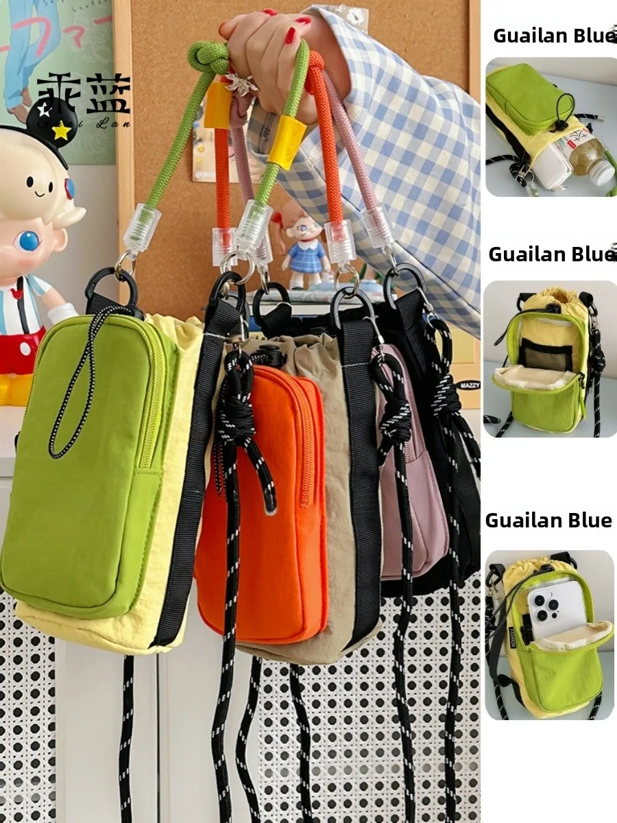 

Легкая сумка через плечо для мобильного телефона, спортивная сумка для чашки воды, модный вариант для мужчин и женщин, студентов, путешествий, активного отдыха