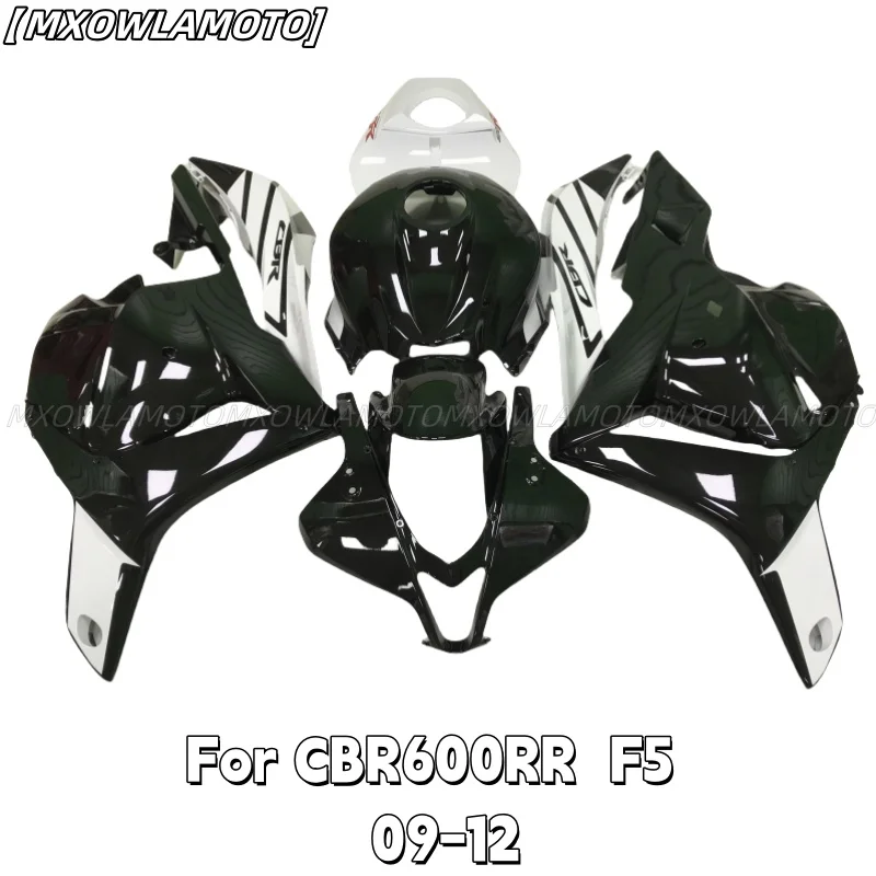 

Обтекатели мотоциклов для CBR600RR 2009 2010 2011 2012 F5 CBR 600RR 09 10 11 12 Комплект панелей двигателя ABS Литьевая форма Черный Белый