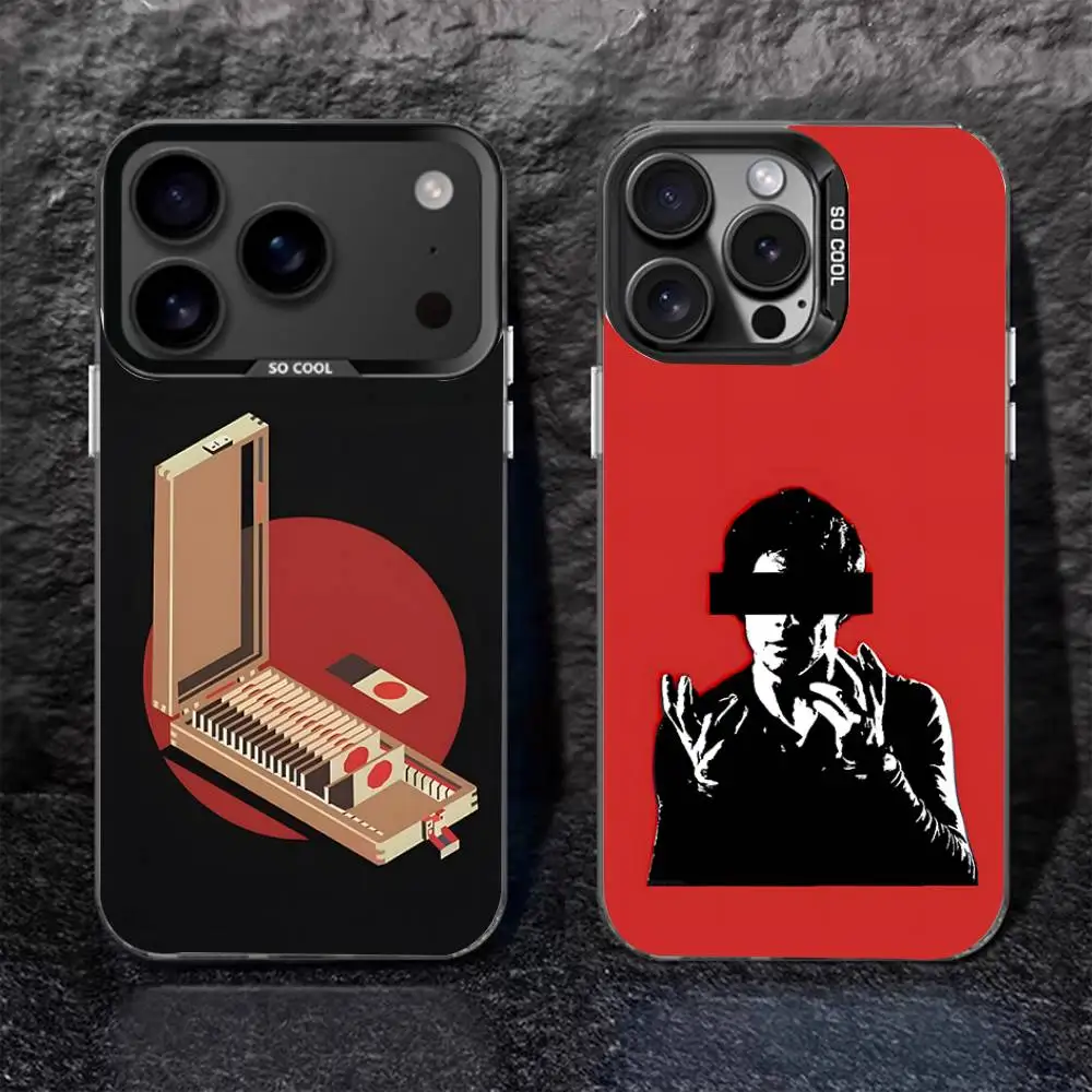 

D-Dexter Morgan For Black Candy Matte Cover iPhone 17,16,15,14,13,12,11,Pro,MAX,Plus