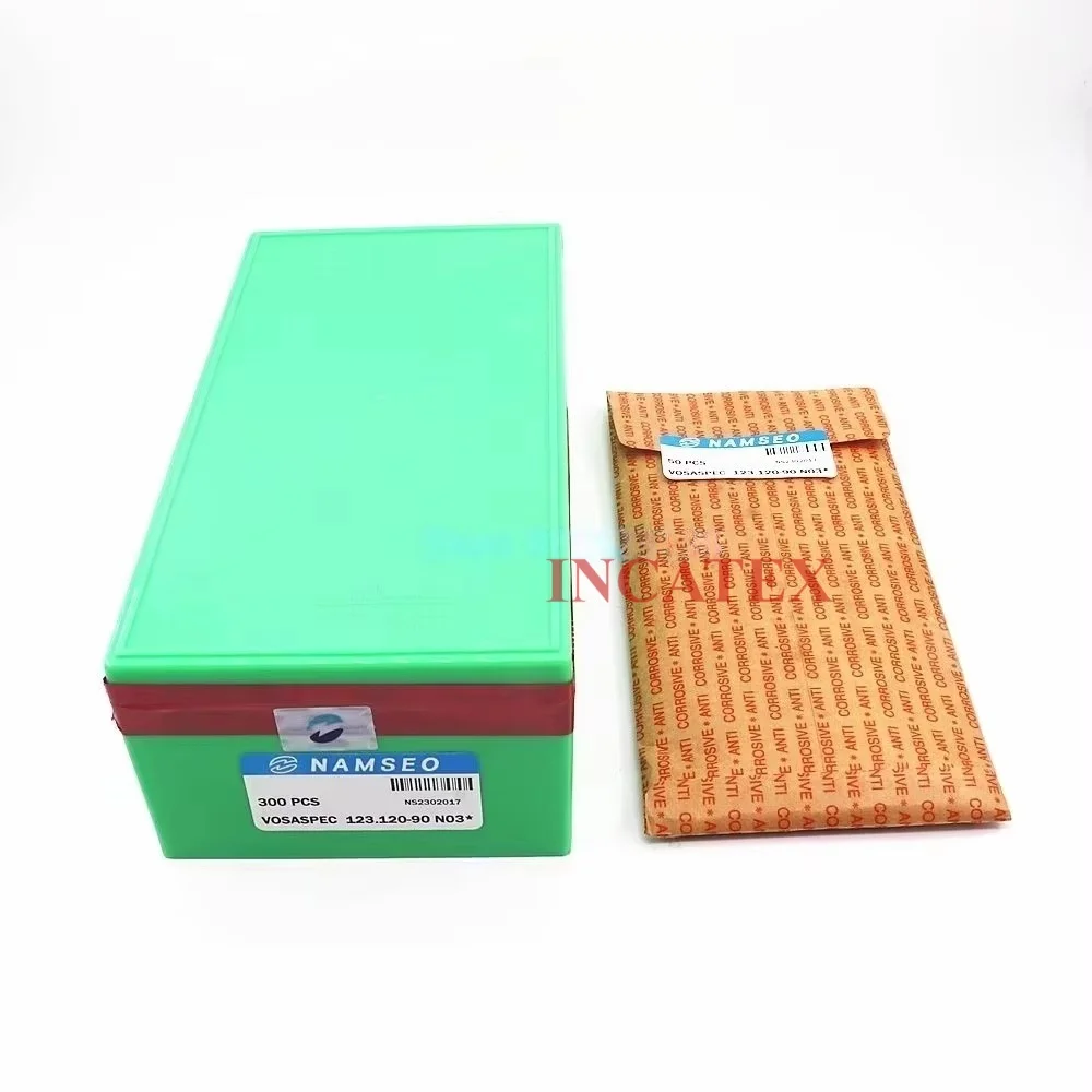 300 Uds. Aguja de tejer NAMSEO genuina de Corea VOSASPEC 123,120-90 N03 para máquina de tejer china SHIMA SEIKI