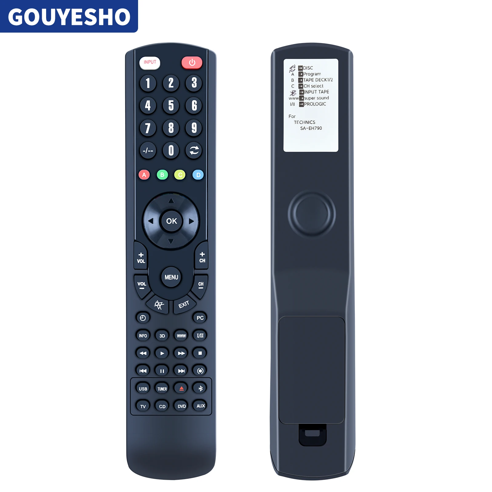 New EUR7702270 Replacement Remote Control For Technics HiFi SA-EH790 SAEH790