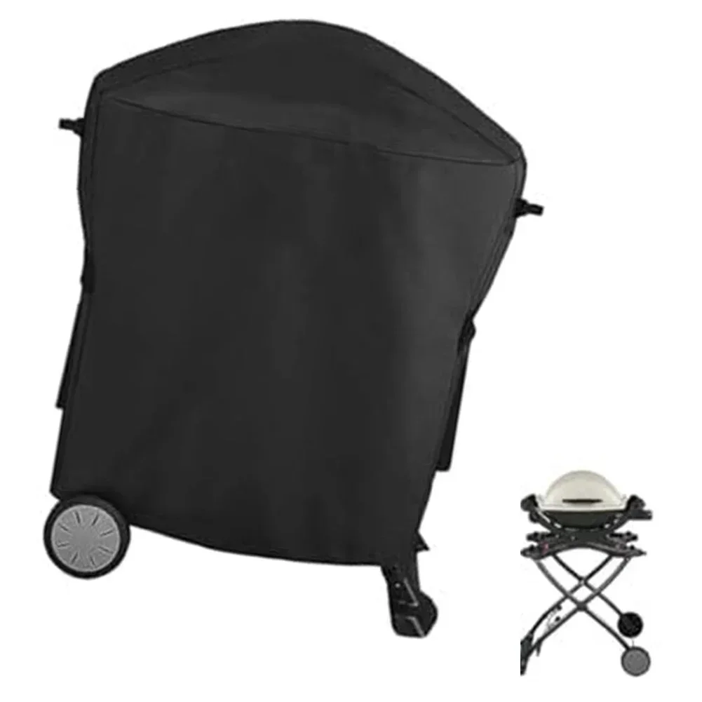 Protect Your For Weber Q1000 Q2000 Series Grill from Dust Water and Wear with a Waterproof 210D Oxford Cloth Cover