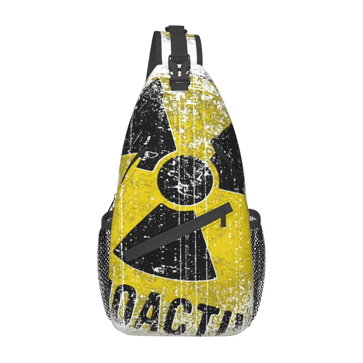 

Chernobyl Radioactive Sling Bags Chest Crossbody Shoulder Sling Backpack Hiking Travel Daypacks Nuclear Radiation Russia Bag