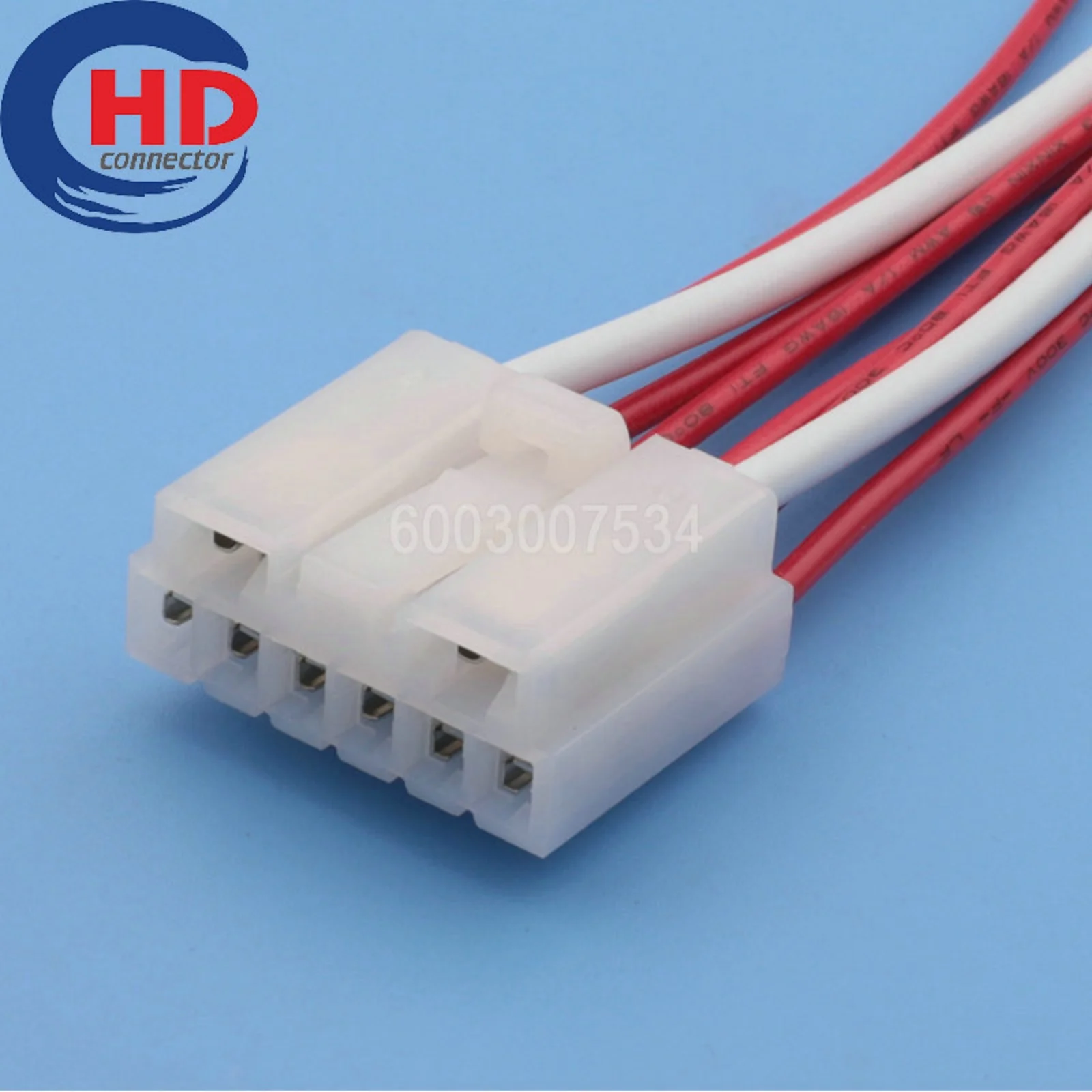 8 Pin Connector Unsealed 3mm 6mm Series Female Connector Cable Plug Motorcycle Electrical Harnesses