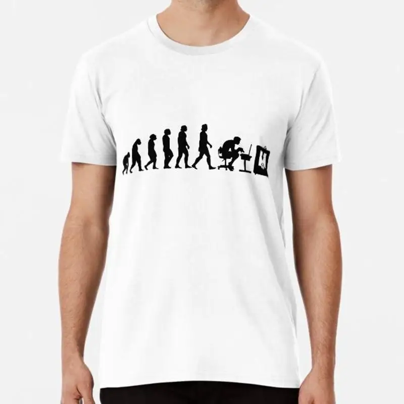 3D-принтер с эволюционным принтом, идея подарка для хобби, футболка S 5XL, лучшая 3D-принтер с эволюционным принтом, идея подарка для хобби, футболка S 5XL, лучшая