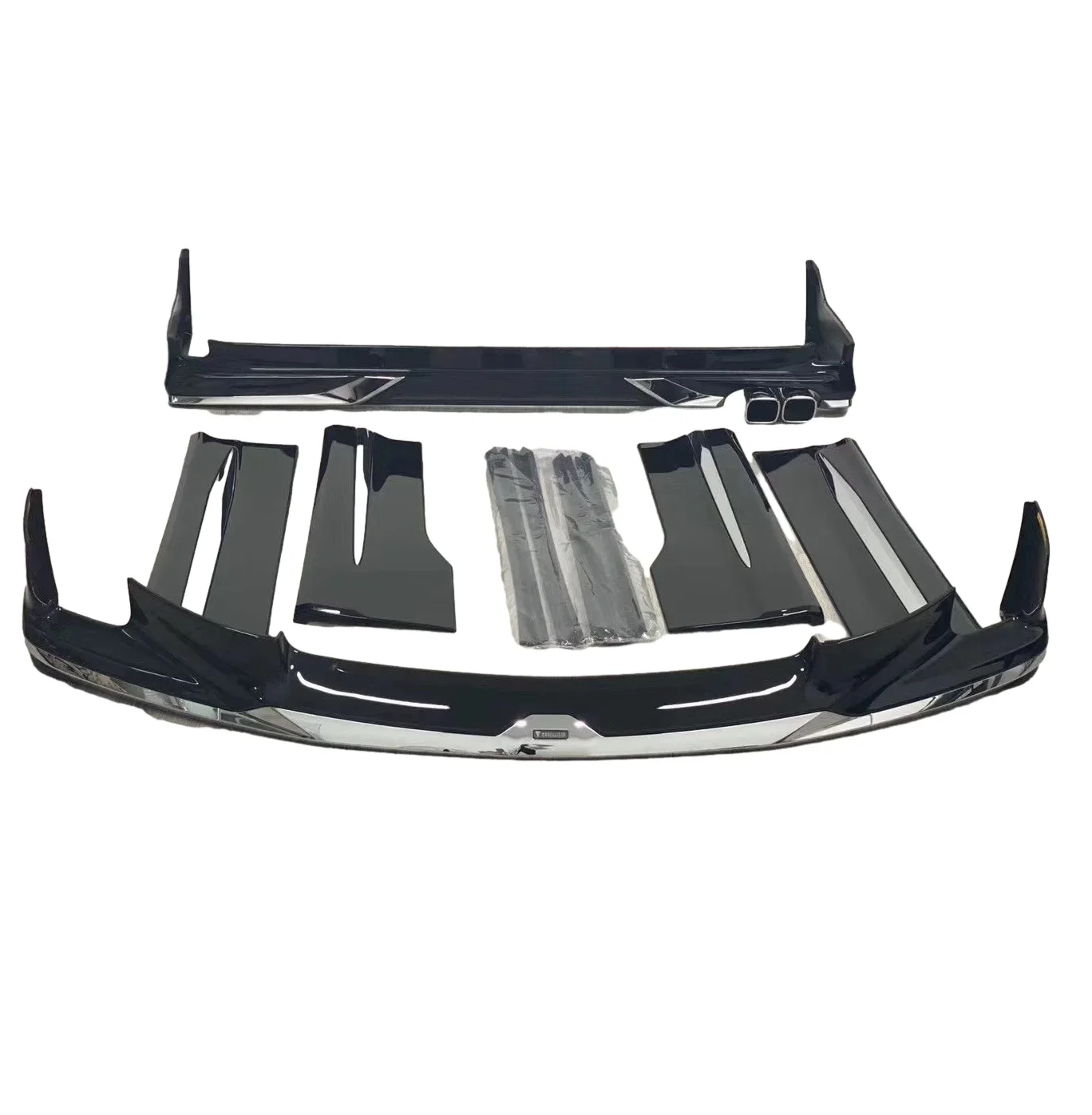 

XDS C-LDR High Quality With PP Material For TRD Sport Small Kit For Vellfire Body Kit Facelift With Front Rear Lip Side Board