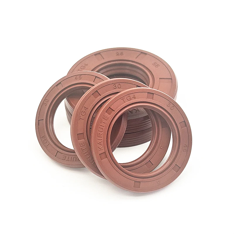 Skeletoliekeerring ID 25 mm OD 32 mm ~ 62 mm FKM TG4 Fluorrubber Hoge afdichting Bestand tegen slijtvast Geschikt voor hydraulische apparatuur